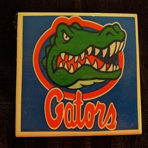 Florida Gators Tile Coasters set of 4 brand new